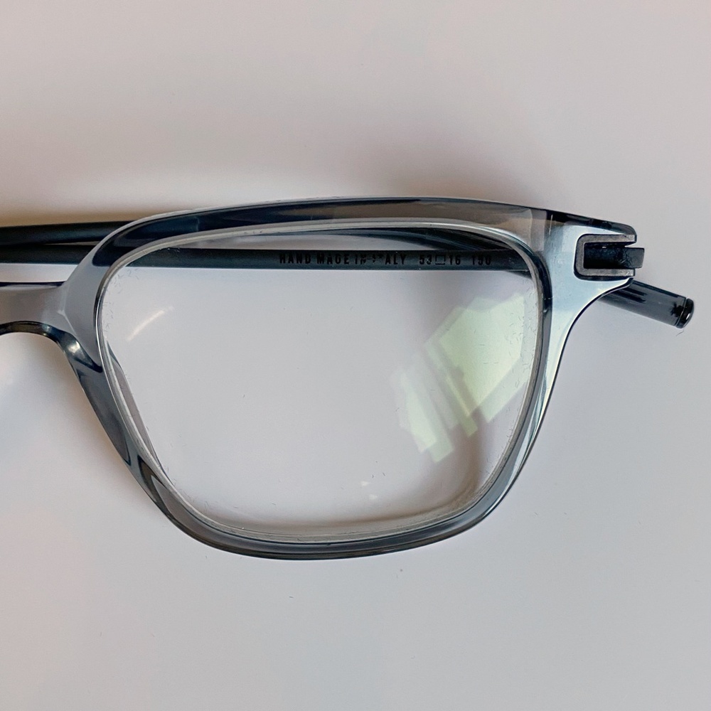 Rapha Rx Ready Eyeglasses, Rectangular Clear Grey… - image 4